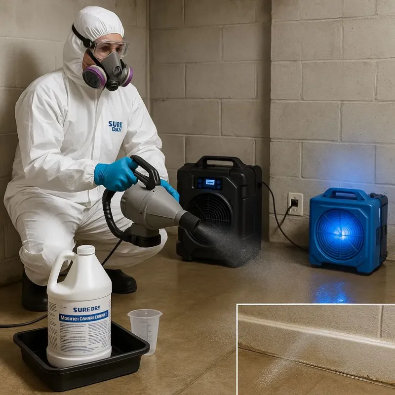 Sanitization and Odor Removal process in Dunlap, OH