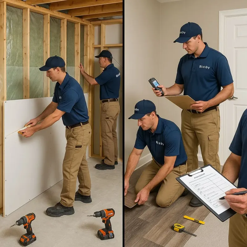 Repairs and Reconstruction process in Dunlap, OH